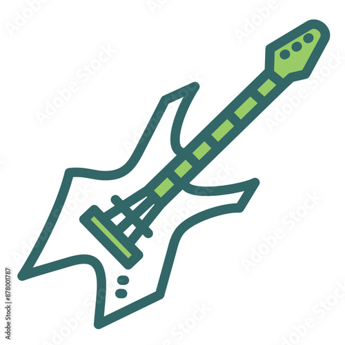 Electric Guitar Icon