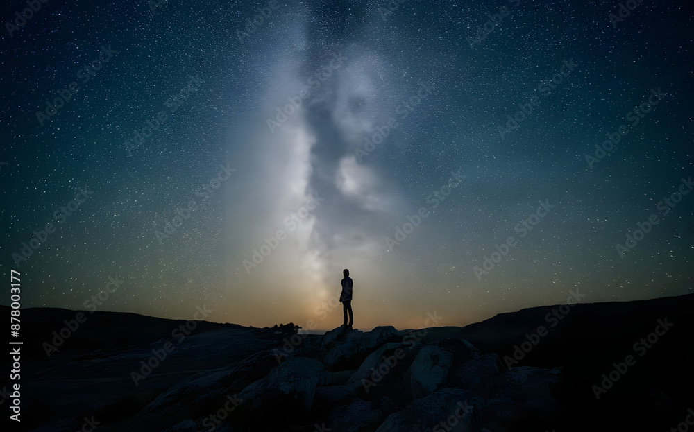 Fototapeta premium Starry Night Sky