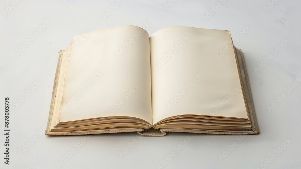 Sketchbook on light background with copy space Sketchbook on light background with copy space