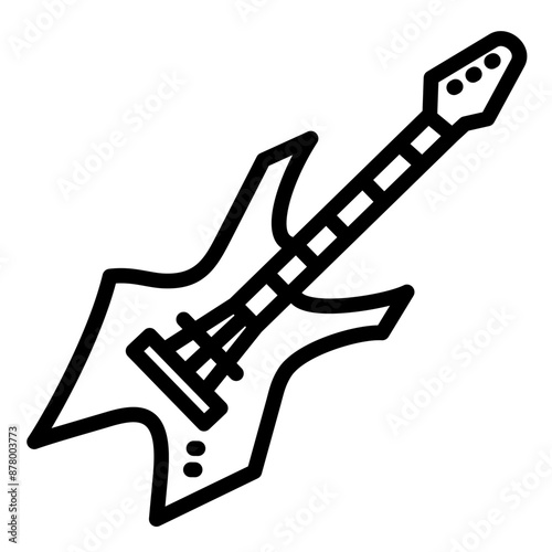 Electric Guitar Icon