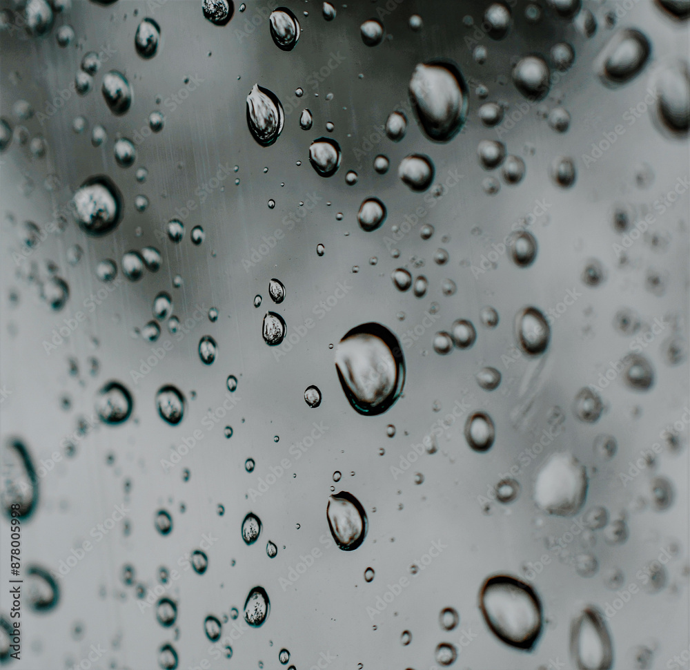 Water Drops on a Window Water Drops on a Window