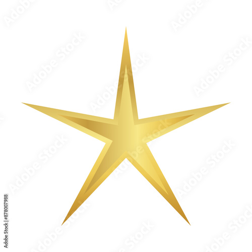 star gold, star golden icon, star sign