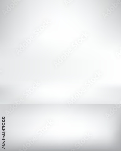 Wallpaper Mural Abstract gray background in studio table backdrops display product design. Blank empty space room, stage grey texture pattern
 used for empty spacious room interior or wallpaper backdrop
 Torontodigital.ca