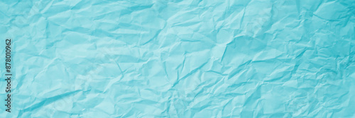 Clean crumple paper texture, wrinkled, abstract background vector. Colorful light green crumpled paper texture. 