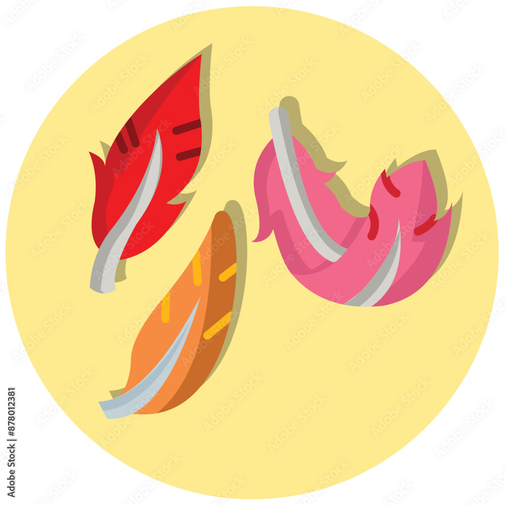 Fototapeta premium Plumage Icon