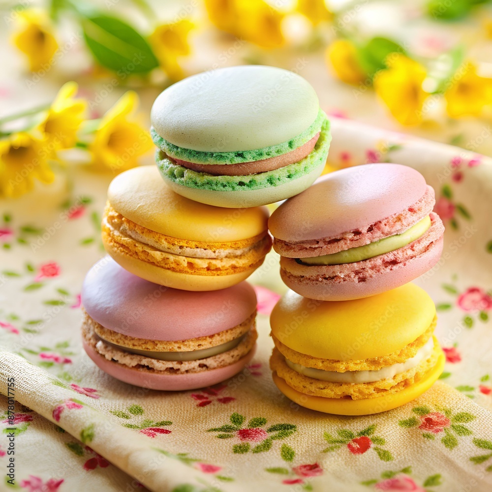 Obraz premium macarons