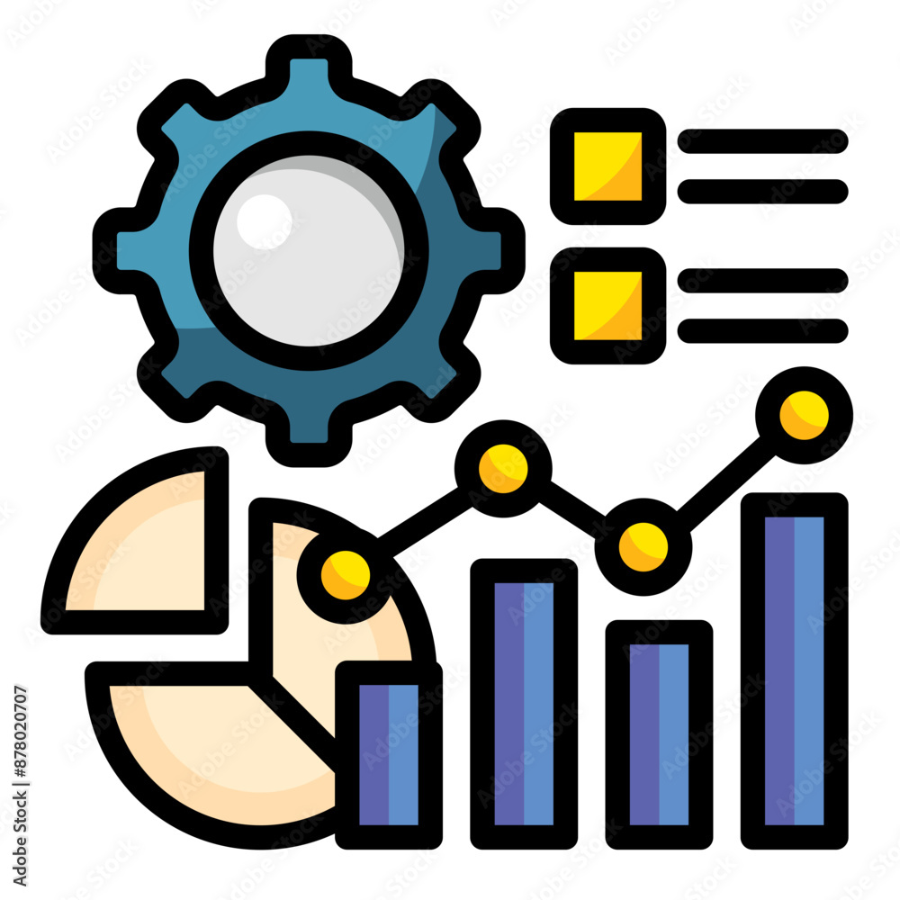 Process Metrics Icon Process Metrics Icon