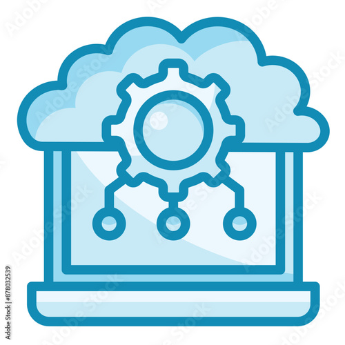 Cloud Computing Icon