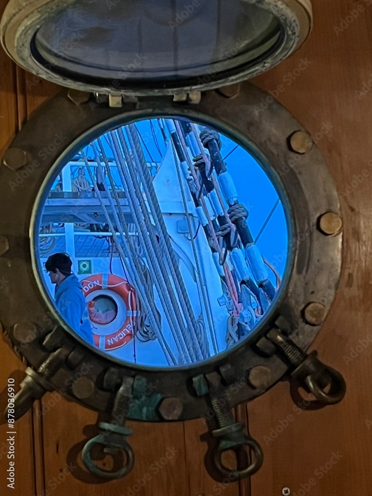 Fototapeta premium peep hole on a ship