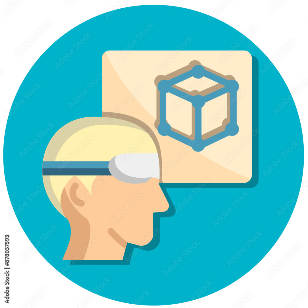 Virtual Reality Icon Virtual Reality Icon