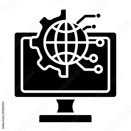 Digital Transformation Icon