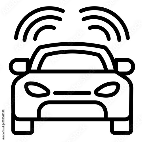 Autonomous Vehicles Icon