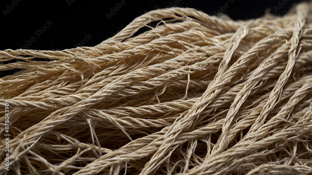 Fototapeta premium close up of rope, ai generated