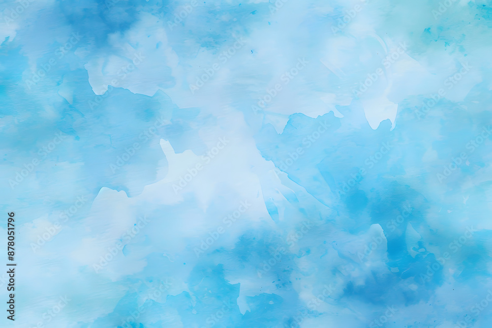 light sky blue watercolor background aquarelle paint paper textured canvas element for text design greeting card template turquoise color handmade illustration light sky blue watercolor background aquarelle paint paper textured canvas element for text design greeting card template turquoise color handmade illustration