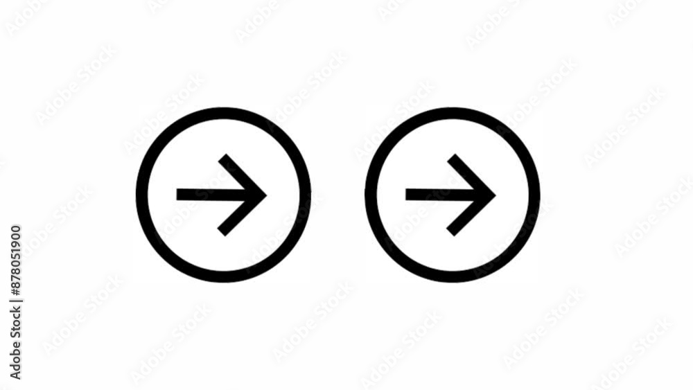 Swipe up down animation. 3D silhouette up down arrows animation on the ...