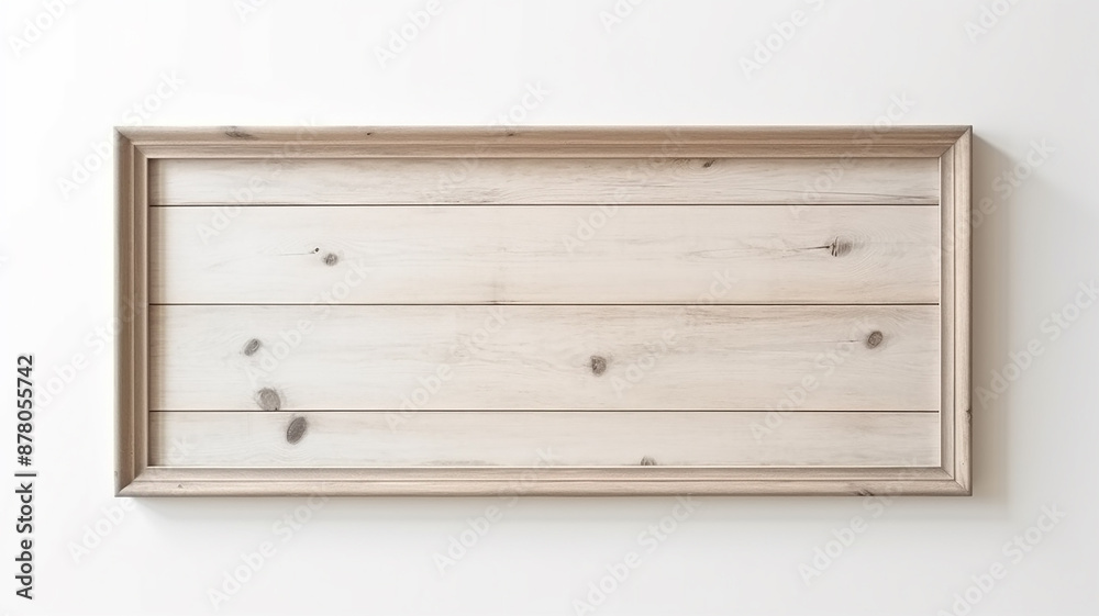 white horizontal frame on white background isolated with copy space. white horizontal frame on white background isolated with copy space.