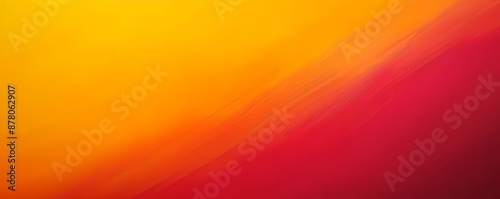 Vibrant Abstract Gradient. Blending Warm Yellow and Red Shades for Modern Art Backgrounds