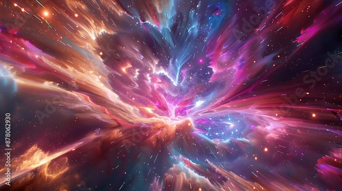 background with space