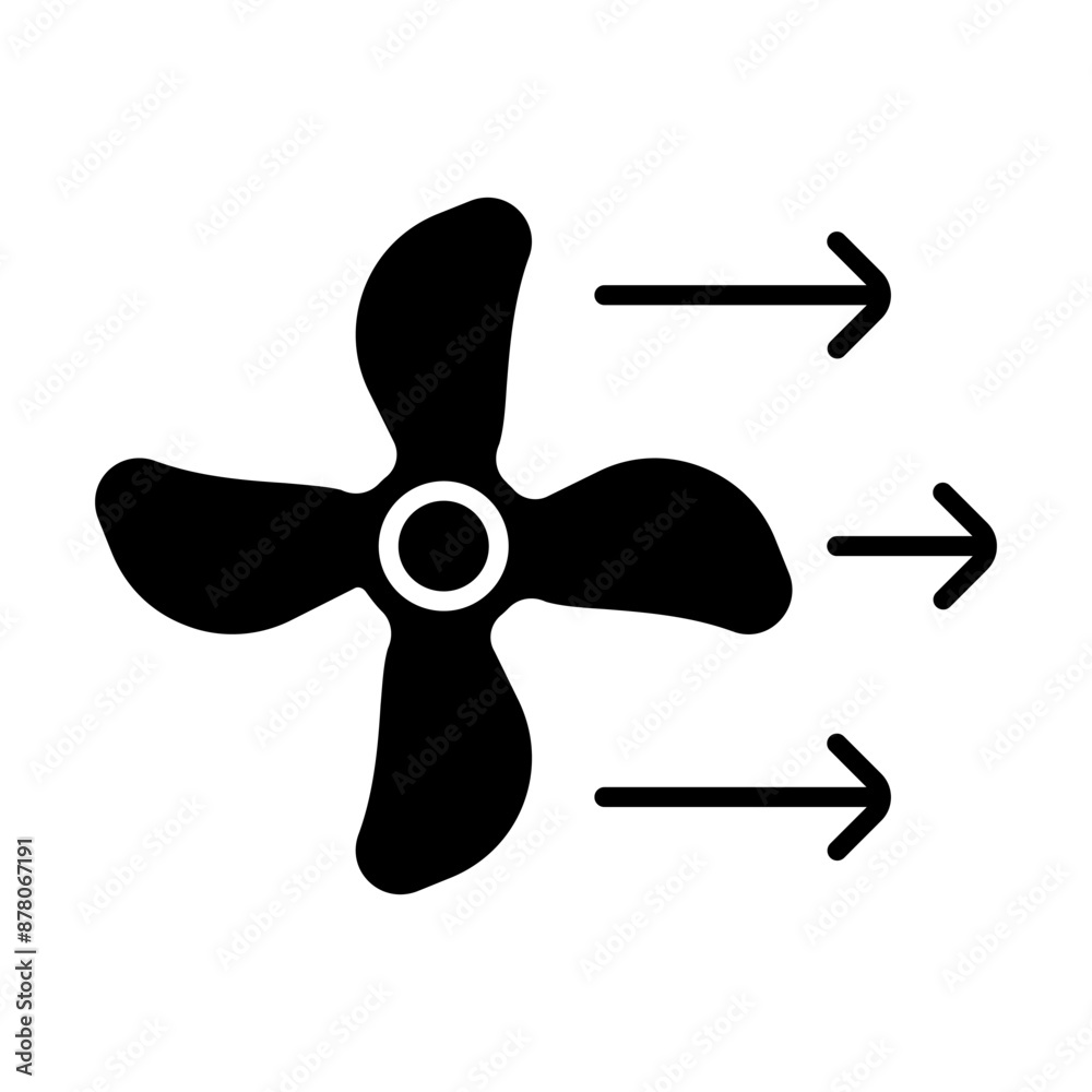 Propeller line icon. Airflow, fresh air, ventilation, mechanical component, fan blade, rotation, wind power, filtration, circulation, energy efficiency, propeller, virus, conditioning, mechanical Propeller line icon. Airflow, fresh air, ventilation, mechanical component, fan blade, rotation, wind power, filtration, circulation, energy efficiency, propeller, virus, conditioning, mechanical