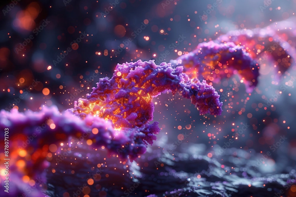 CRISPR Gene Editing: An illustration of CRISPR-Cas9 technology editing ...
