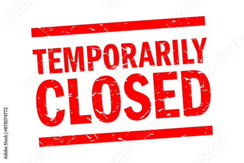 Temporarily closed
