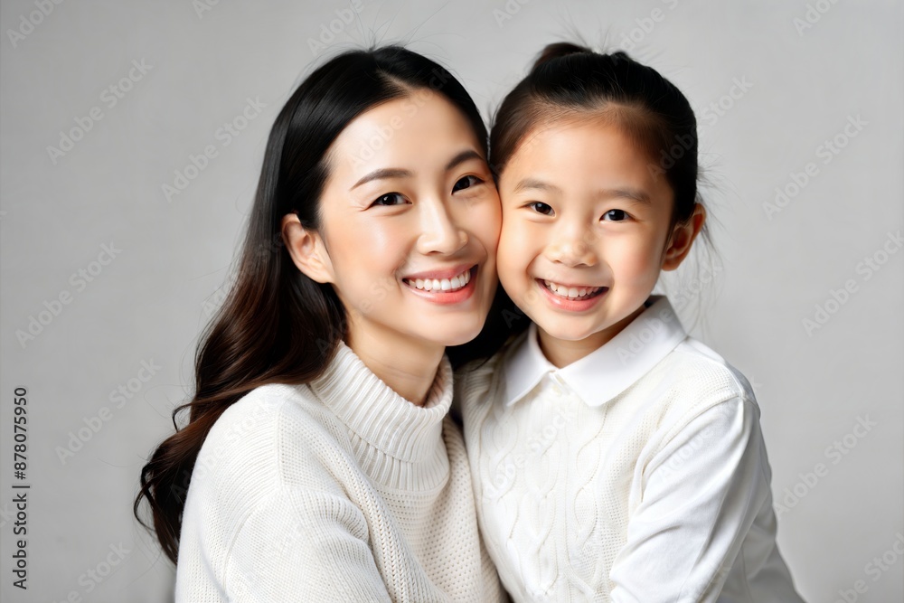 Happy Asian Mother and Daughter Smiling Together
Happy Asian Mother and Daughter Smiling Together
