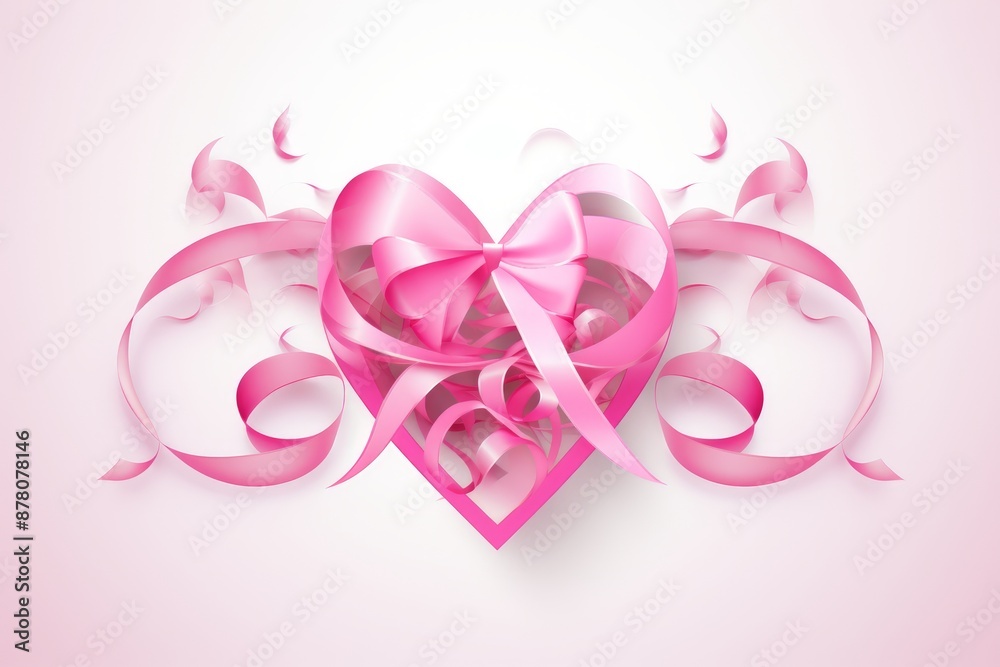 Breast cancer awareness image, pink ribbon, cancer support, health care, women's health, oncology, mammogram, awareness campaign, survivorship, early detection, charity fundraiser Breast cancer awareness image, pink ribbon, cancer support, health care, women's health, oncology, mammogram, awareness campaign, survivorship, early detection, charity fundraiser