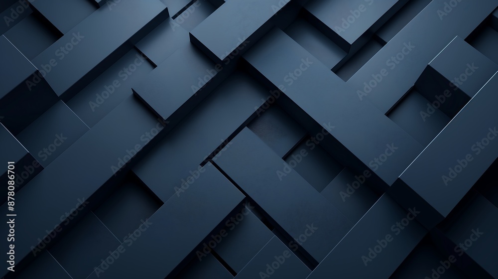 Abstract geometric polygonal border background