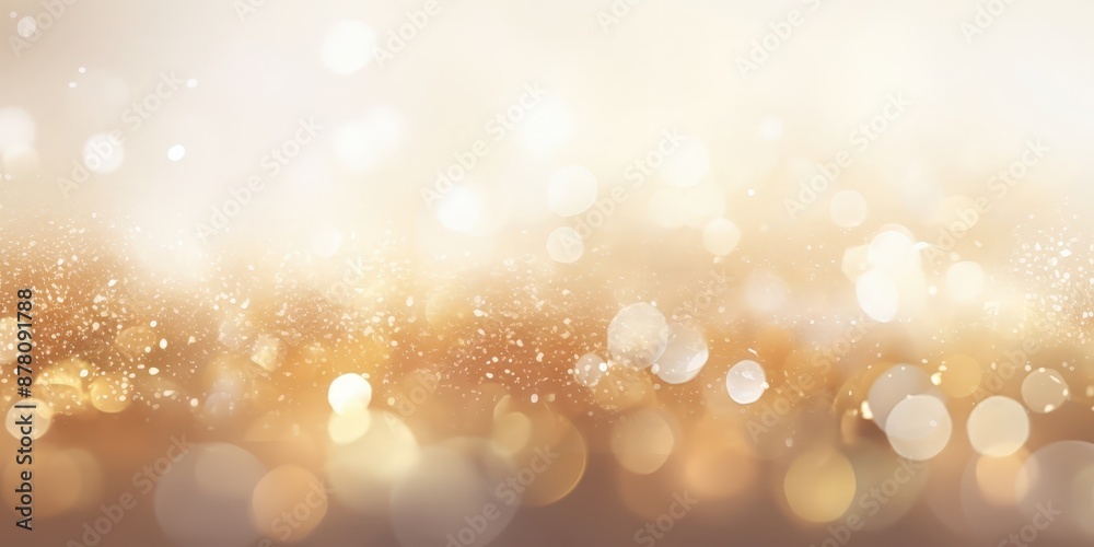 Golden Sparkle Abstract Background, Golden Bokeh Background Golden Sparkle Abstract Background, Golden Bokeh Background