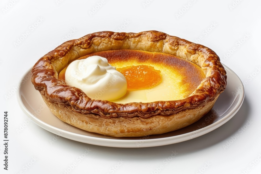 Heavenly Deep Dish Cheese Pie with Cardamom Spice Heavenly Deep Dish Cheese Pie with Cardamom Spice