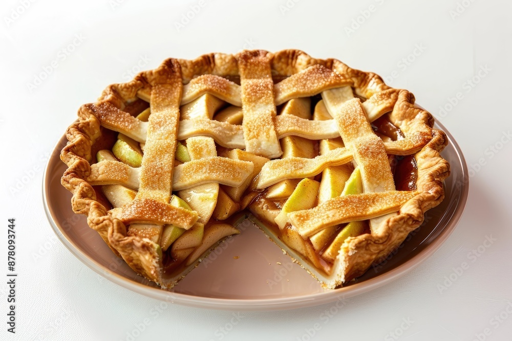 Classic Deep-Dish Apple Pie with Layers of Granny Smith Apples Classic Deep-Dish Apple Pie with Layers of Granny Smith Apples