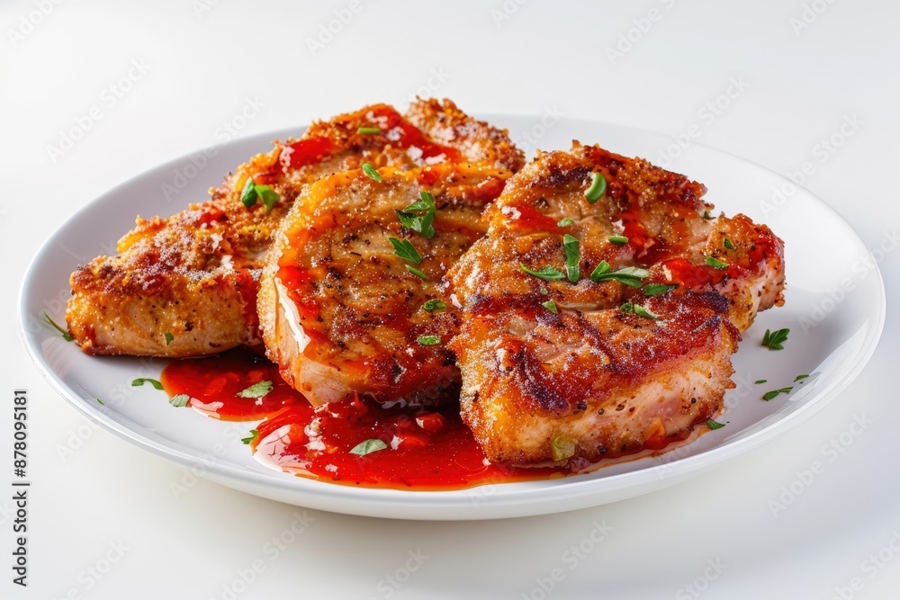 Scrumptious Red Pepper Jelly Pork Chops Scrumptious Red Pepper Jelly Pork Chops