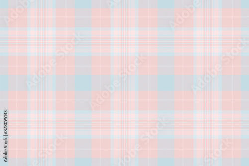 Sketching textile check vector, man tartan background pattern. Tablecloth texture seamless fabric plaid in light and misty rose colors.