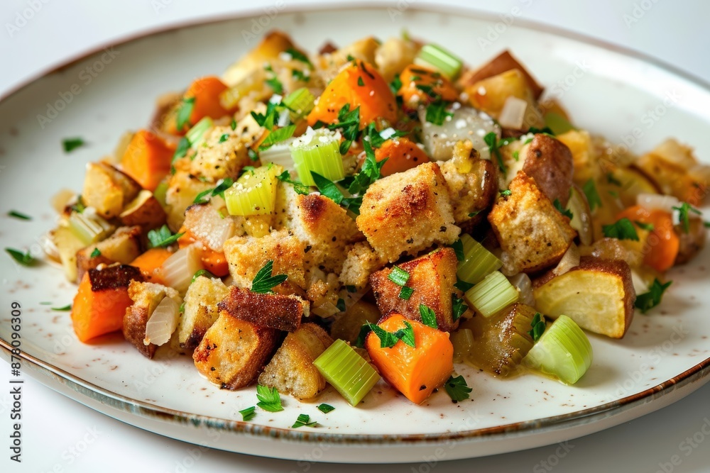 Exquisite Doctored Dressing with Savory Sauce and Fresh Herbs Exquisite Doctored Dressing with Savory Sauce and Fresh Herbs