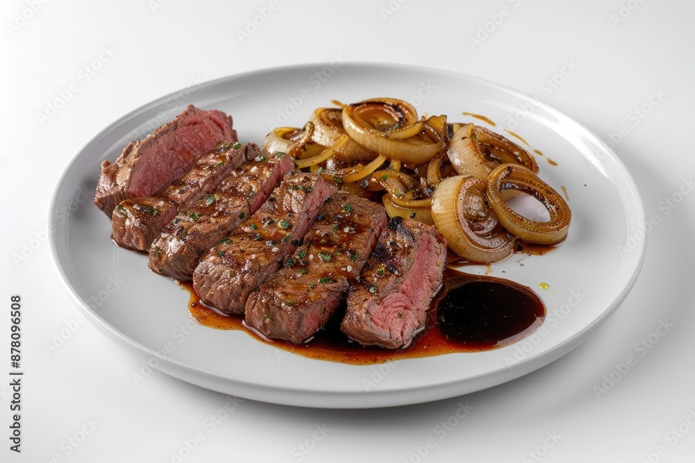 Delmonico Steaks with Balsamic Onions and Gourmet Homemade Steak Sauce Delmonico Steaks with Balsamic Onions and Gourmet Homemade Steak Sauce
