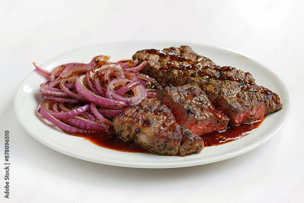 Delmonico Steaks with Balsamic Onions and Homemade Tangy Steak Sauce Delmonico Steaks with Balsamic Onions and Homemade Tangy Steak Sauce