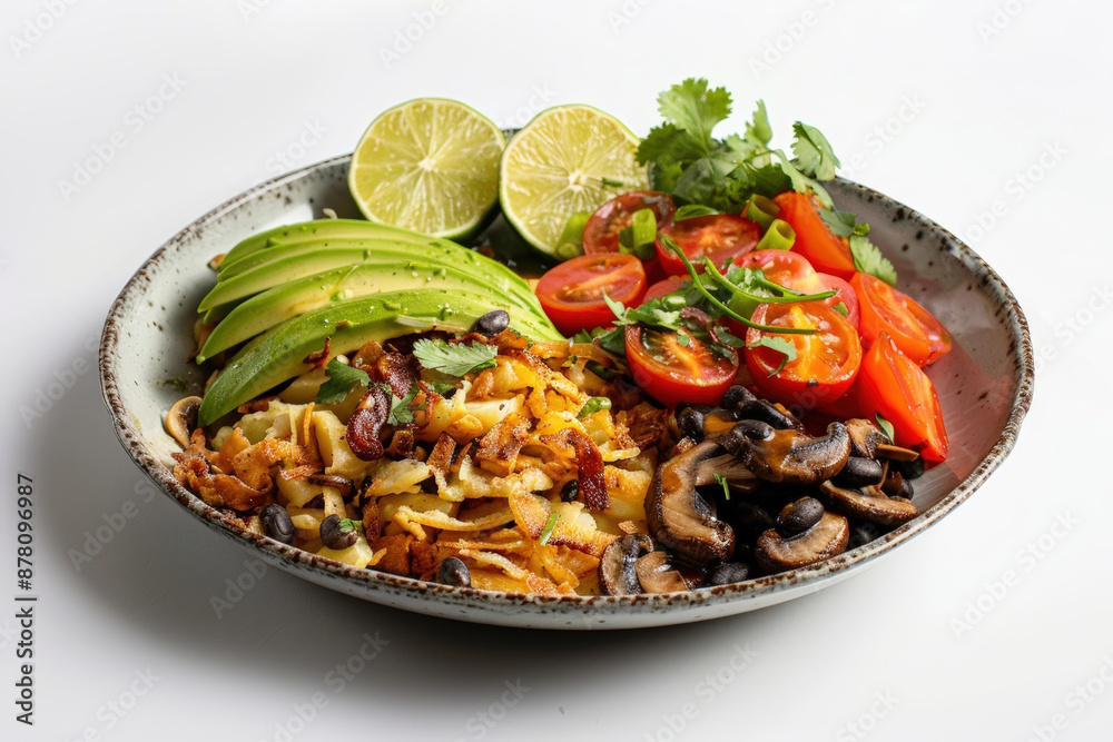 Sizzling Deluxe Hash Brown Skillet with Roasted Veggies Sizzling Deluxe Hash Brown Skillet with Roasted Veggies