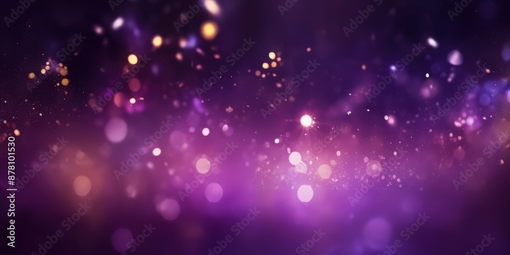 Abstract Purple Bokeh Background Abstract Purple Bokeh Background