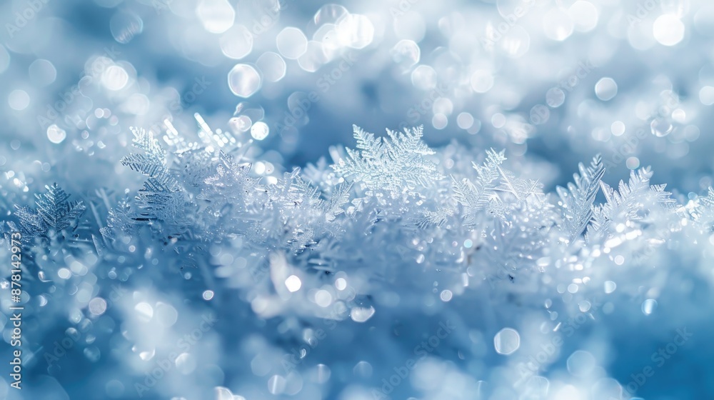 close up crystal snow ice close up crystal snow ice