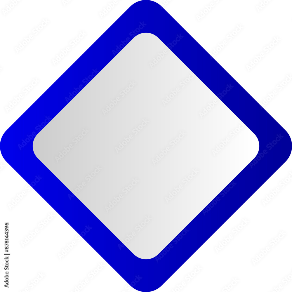 Gradient Rhombus Shape Vector Gradient Rhombus Shape Vector