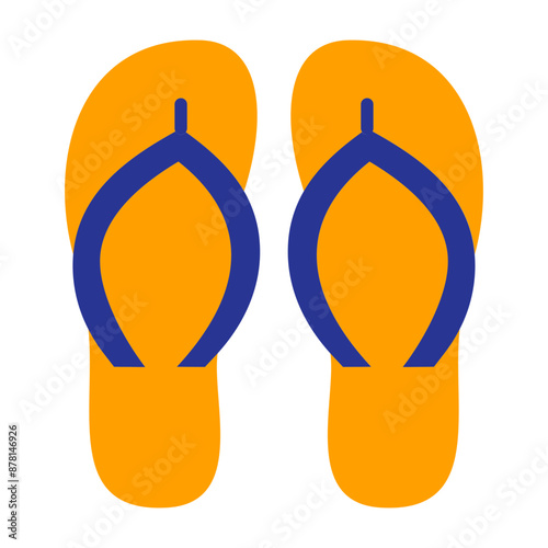 Slippers Flat icon