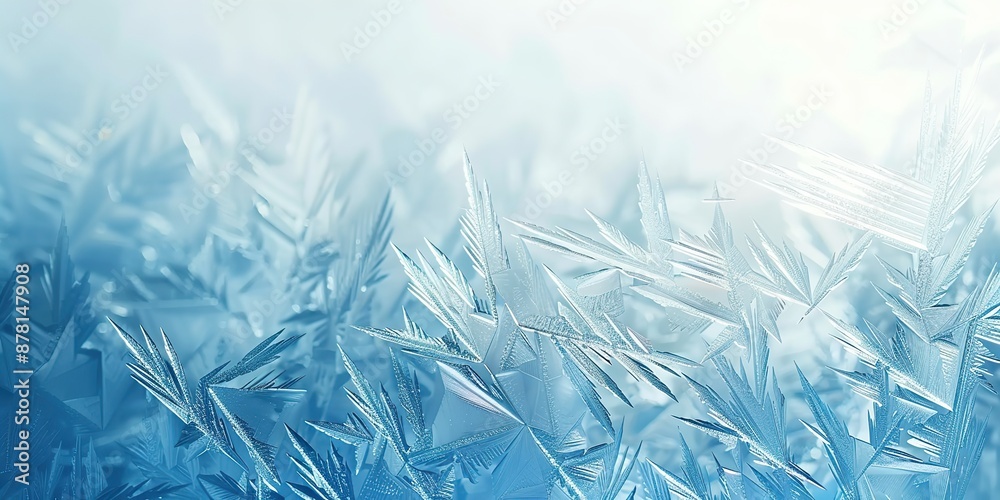 Winter frost patterns on glass. Ice crystals. Abstract light blank cold winter background or wallpaper. Frost patterns on frozen window. Frosted glass. Freezing effect. Frostwork. Harsh season. Cold Winter frost patterns on glass. Ice crystals. Abstract light blank cold winter background or wallpaper. Frost patterns on frozen window. Frosted glass. Freezing effect. Frostwork. Harsh season. Cold