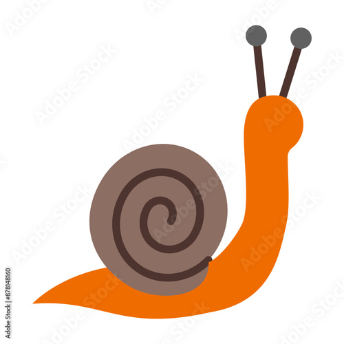 Snail Flat icon