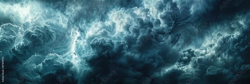 Dark Sky. Dramatic Stormy Clouds in Moody Cloudscape Background Dark Sky. Dramatic Stormy Clouds in Moody Cloudscape Background