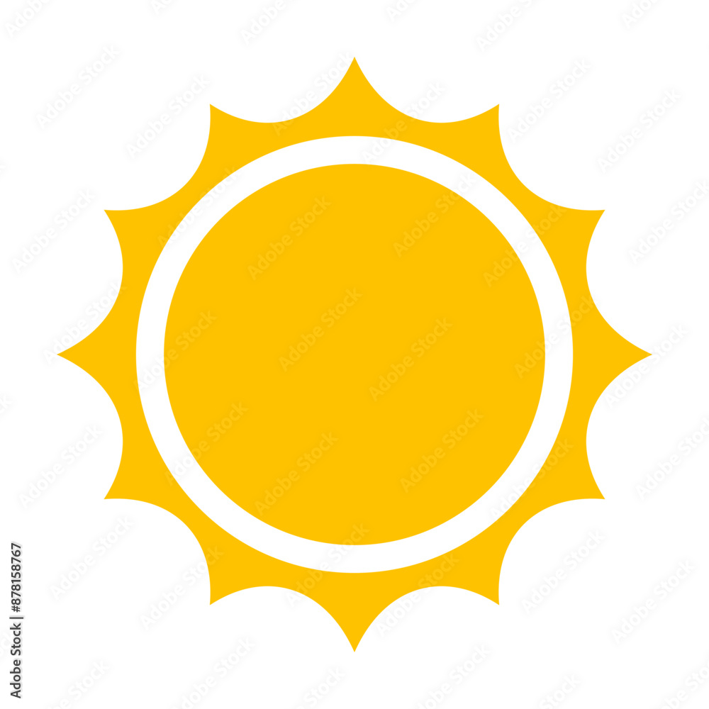 sun icon, sun graphic sign, sun symbol sun icon, sun graphic sign, sun symbol