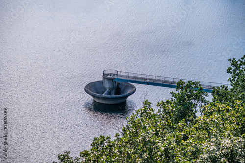 Hochwasserüberlauf der Biggetalsperre