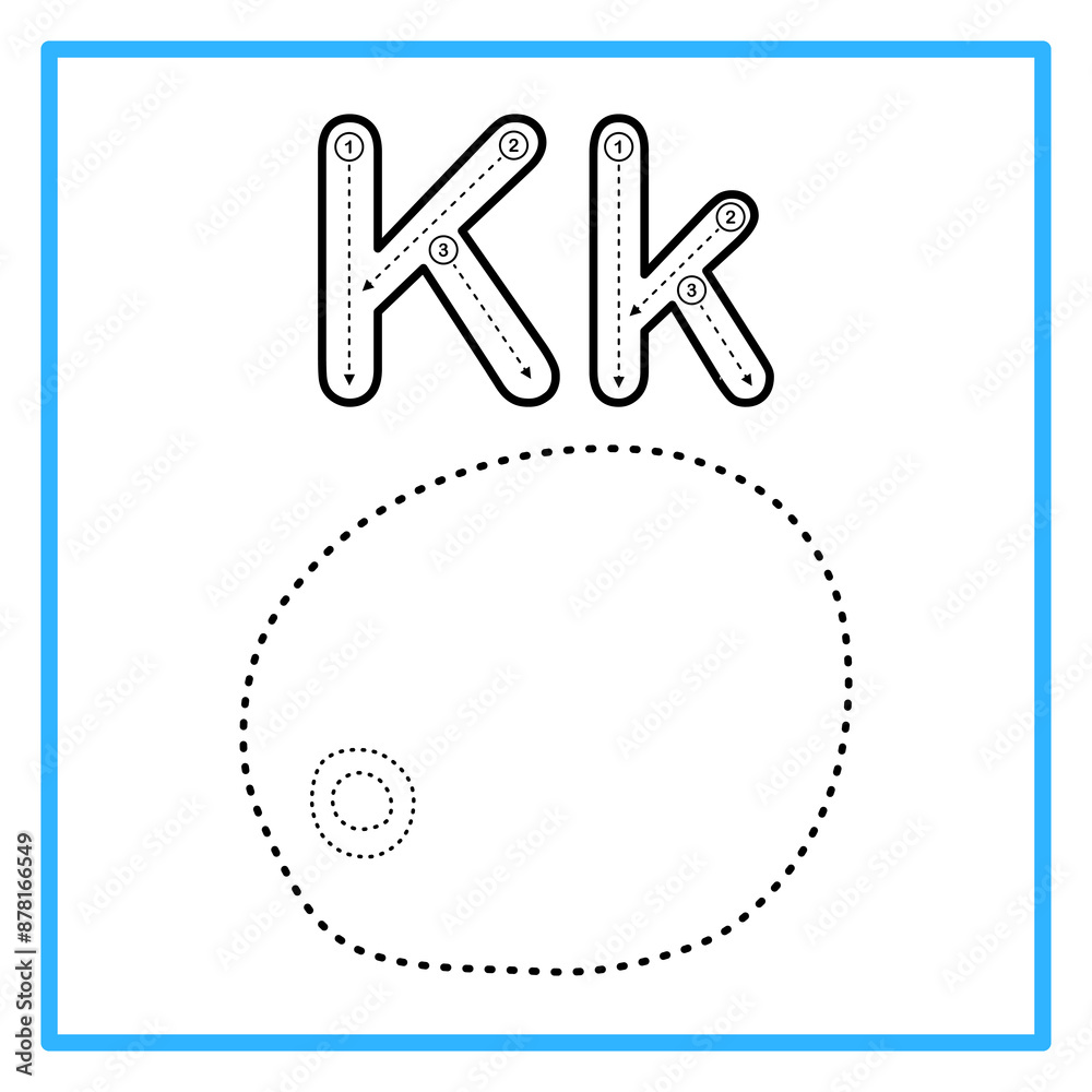 tracing alphabet trace kiwi fruit illustration tracing alphabet trace kiwi fruit illustration