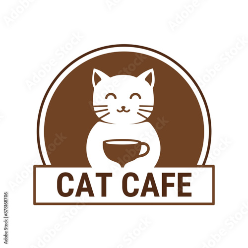 cat with a cup