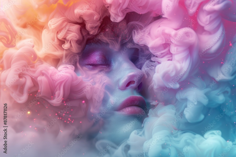 Naklejka premium Emotional Intelligence Concept: Nurturing Love and Happiness for a Healthy Mind and Soul