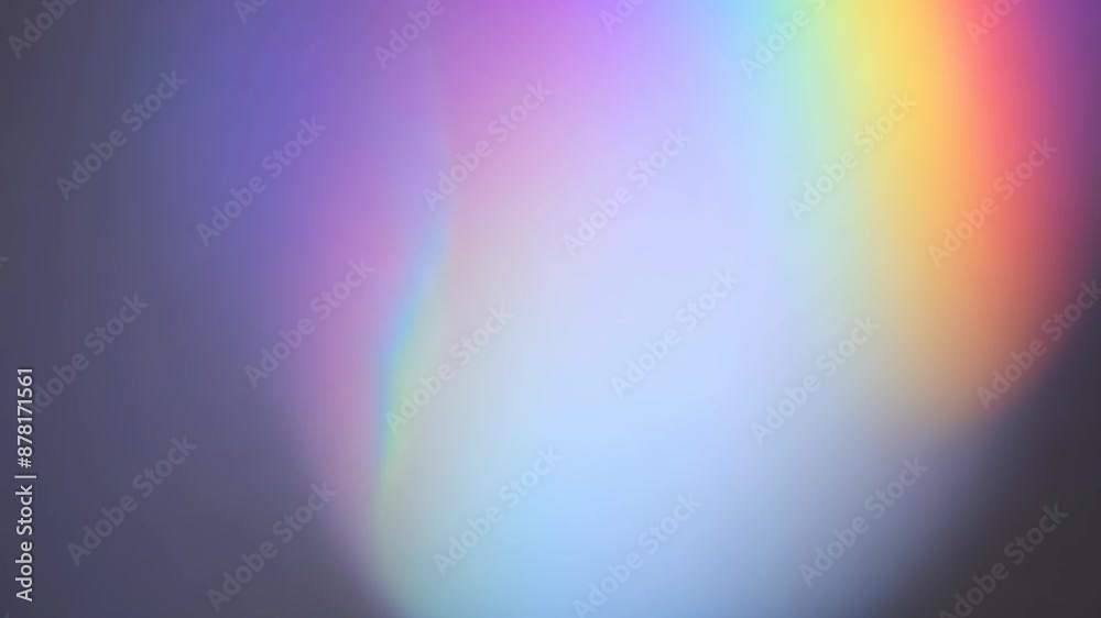 Beautiful rainbow light effects creating a soft, colorful gradient. Includes hues of blue, purple, yellow, and pink. Beautiful rainbow light effects creating a soft, colorful gradient. Includes hues of blue, purple, yellow, and pink.